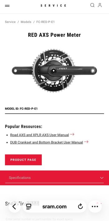 Brugt Sram Red E1 Axs 12V 2026 bike — billede 6 af 7