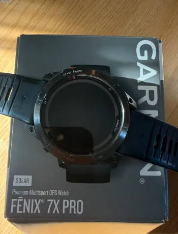 Gebrauchtes Garmin Fenix 7X Pro Solar Edition bike