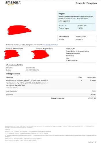 Gebrauchtes Garmin Venu 3S bike — Bild 12 von 12