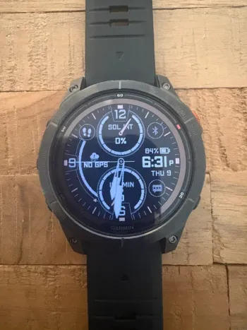 Garmin Fenix 7 Pro Solar bike usato
