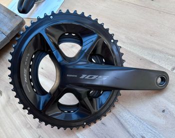Použité Shimano 105 Crank with 4iiii Powermeter 2025 bike