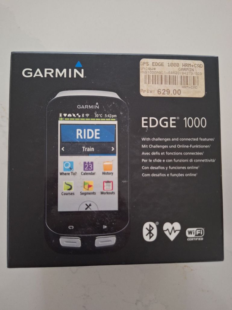 Brugt Garmin Edge 1000 2019 bike — billede 4 af 6