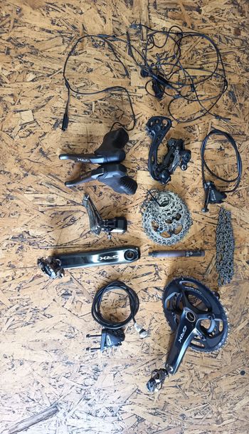 Gebrauchtes Shimano GRX 815 Groupset bike