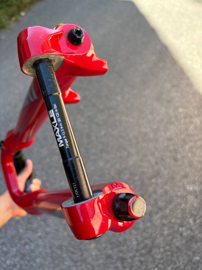 Brugt Rock Shox Lyrick Ultimate 2022 bike — billede 5 af 6
