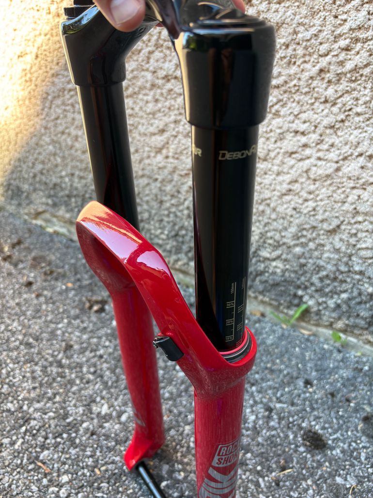 Brugt Rock Shox Lyrick Ultimate 2022 bike — billede 4 af 6