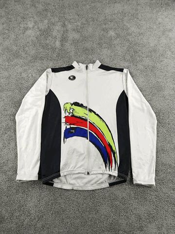 Brugt Vermarc Veste velo mi-saison homme taille xxl - 52 4940 - Blanc Cycling Clothing