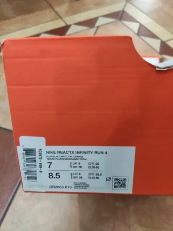 Used Orange Nike ReactX Infinity Run 4 bike — image 8 of 8