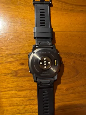 Used Garmin Fenix 7 Sapphire Solar bike — image 2 of 11