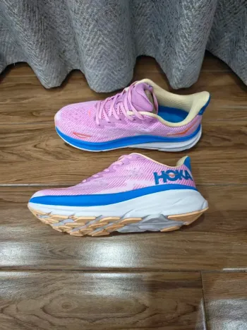 Used Hoka Shoes Pink Size 40 bike