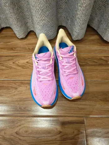 Used Hoka Shoes Pink size 38 bike — image 2 of 3