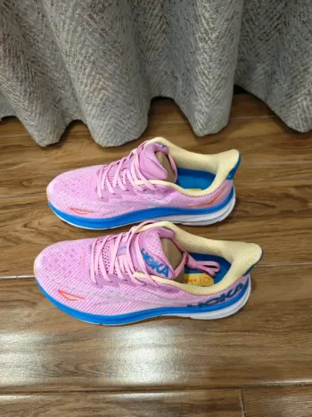 Used Hoka Shoes Pink size 38 bike — image 3 of 3