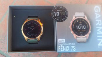 Brugt Garmin Fenix 7S Solar bike