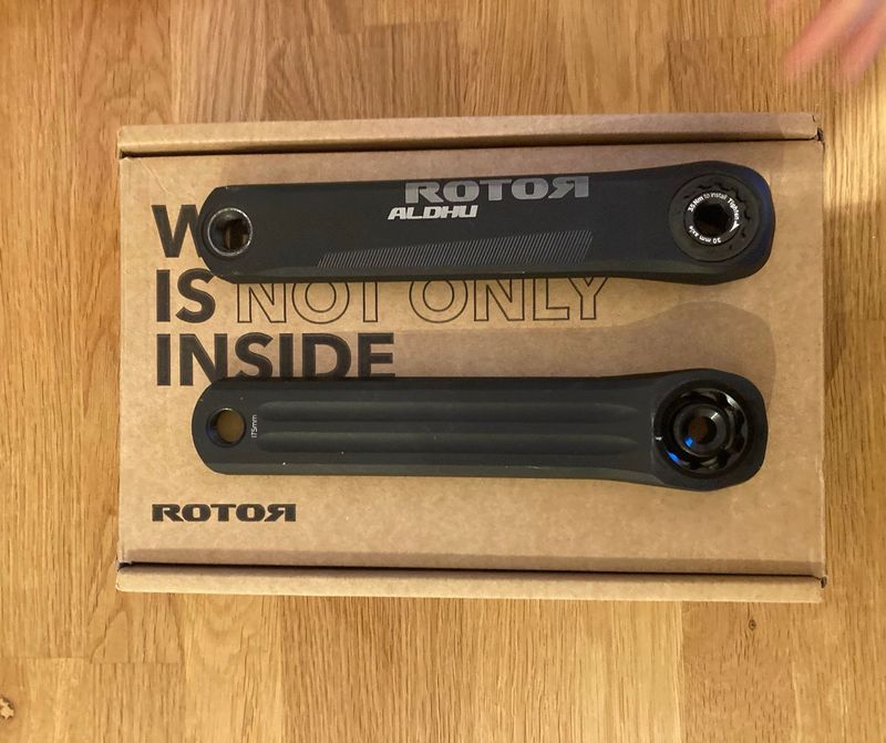 Tweedehands Rotor ALDHU 3D+ Crank Arms Drivetrain & Pedals