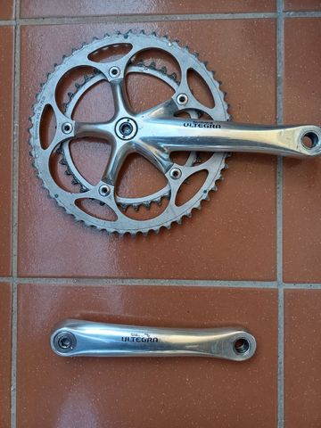 Shimano Ultegra 6500 1997 Drivetrain & Pedals usato