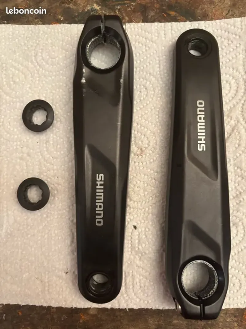 Used Shimano FC-EM600 Drivetrain & Pedals