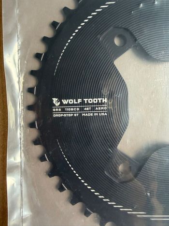 Brugt Wolf Tooth 48T Aero Chainring 2026 bike — billede 2 af 5