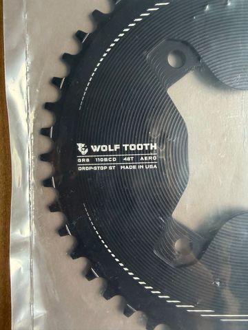 Wolf Tooth 48T Aero Chainring 2026 bike usato — immagine 2 di 5