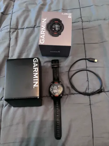 Brugt Garmin Instinct 3 Solar bike — billede 2 af 2