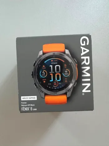 Used Garmin Fenix 8 bike