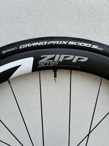 Zipp 303s + GP5000 bike usato — immagine 2 di 7