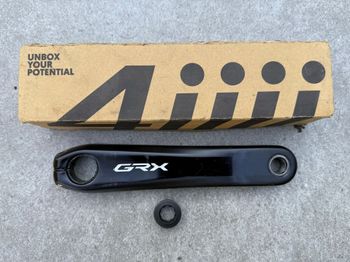 Used Shimano GRX RX810 Left Crank with 4iii Powermeter 2024 bike