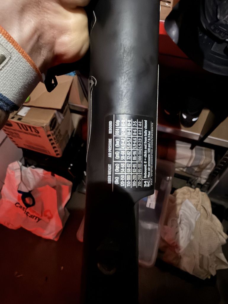 Brugt Fox 34 Factory Kashima 2022 bike — billede 5 af 8