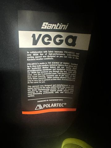 Used Santini Vega Polartec Jacket bike — image 1 of 8