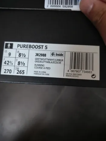 Gebrauchtes Adidas Pureboost 5 bike — Bild 6 von 6