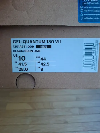 Asics Gel-Quantum 180 VII bike usato — immagine 9 di 9