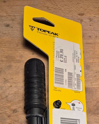 Used Topeak Emergency Pump bike