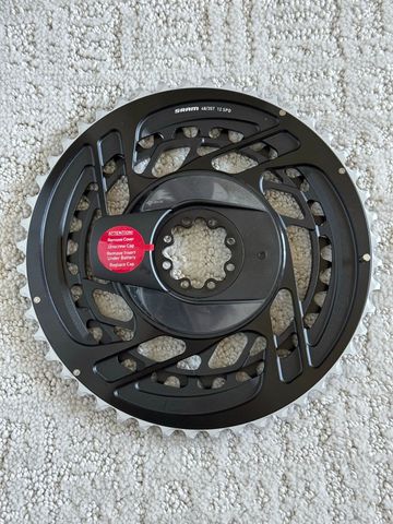 Used Sram Force AXS D2 Power Meter 48/35 Chainring Drivetrain & Pedals