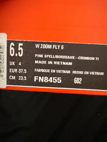 Używany Nike Zoom Fly 6 bike — zdjęcie 7 z 7