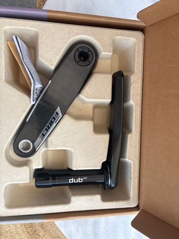Used Sram XPLR Crankset 165 2025 bike