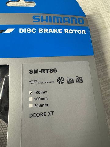 Použité Shimano SM-RT86 2025 Brakes