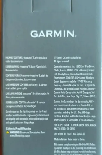 Gebrauchtes Garmin vívoactive 5 bike — Bild 3 von 3
