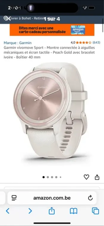 Gebrauchtes Garmin Smartwatch bike
