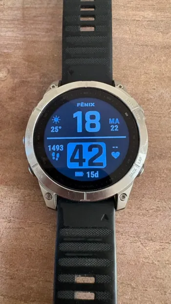 Used Garmin Fenix 7 bike