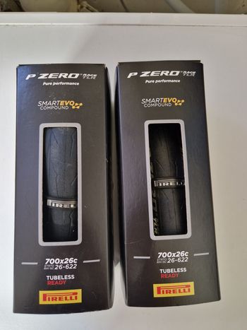 Used Pirelli P Zero Race TLR bike