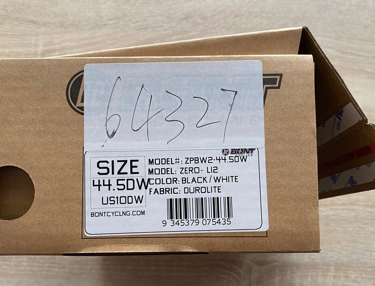 Brugt Bont ZERO+ BLACK/WHITE bike — billede 14 af 15
