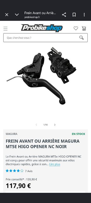 Brugt Magura MT5 e-stop 2026 bike — billede 7 af 7