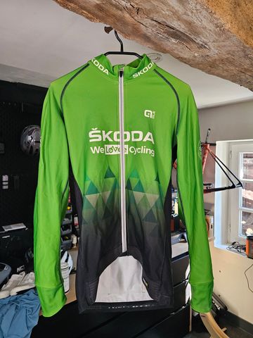 Używany Ale cycling Skoda Love Cycling Winter Jacket 2018 Cycling Clothing