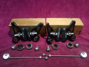 Używany Freni Cantilever Shimano XT BR-M732 neri mtb, mountain bike bike