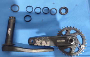 Sram NX DUB Wide Drivetrain & Pedals usato