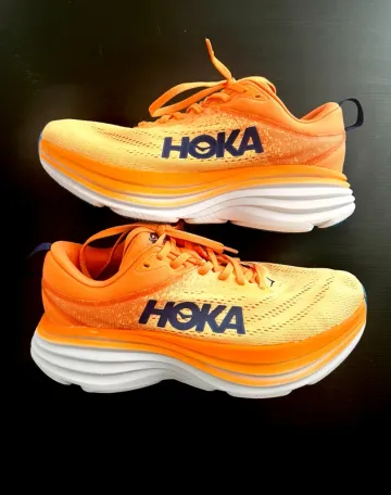 Used Orange Hoka Bondi 8 bike — image 1 of 5