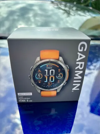 Używany Garmin Fenix 8 Amoled Sapphire 2026 bike