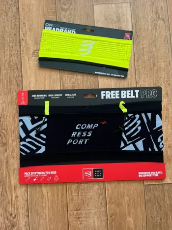 Used Compressport Freebelt pro / On Off headband bike