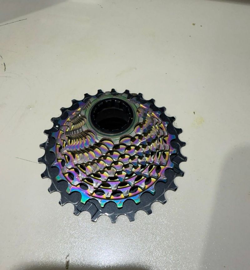 Used Sram Red AXS 12V 10/28 Rainbow Cassette 2025 Drivetrain & Pedals