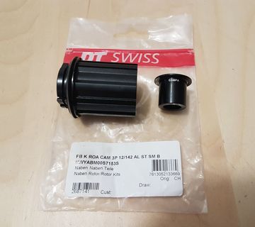 Dt Swiss 3 cliquets Campagnolo 9-10-11-12S 12x142 mm Wheels usato