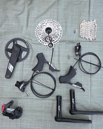 Gebrauchtes Sram Apex Groupset incl. Powermeter 2026 bike