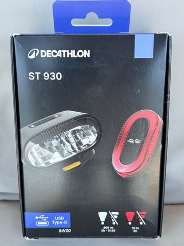 Tweedehands Decathlon ST 930 USB Type-C 2026 Cycling Accessories
